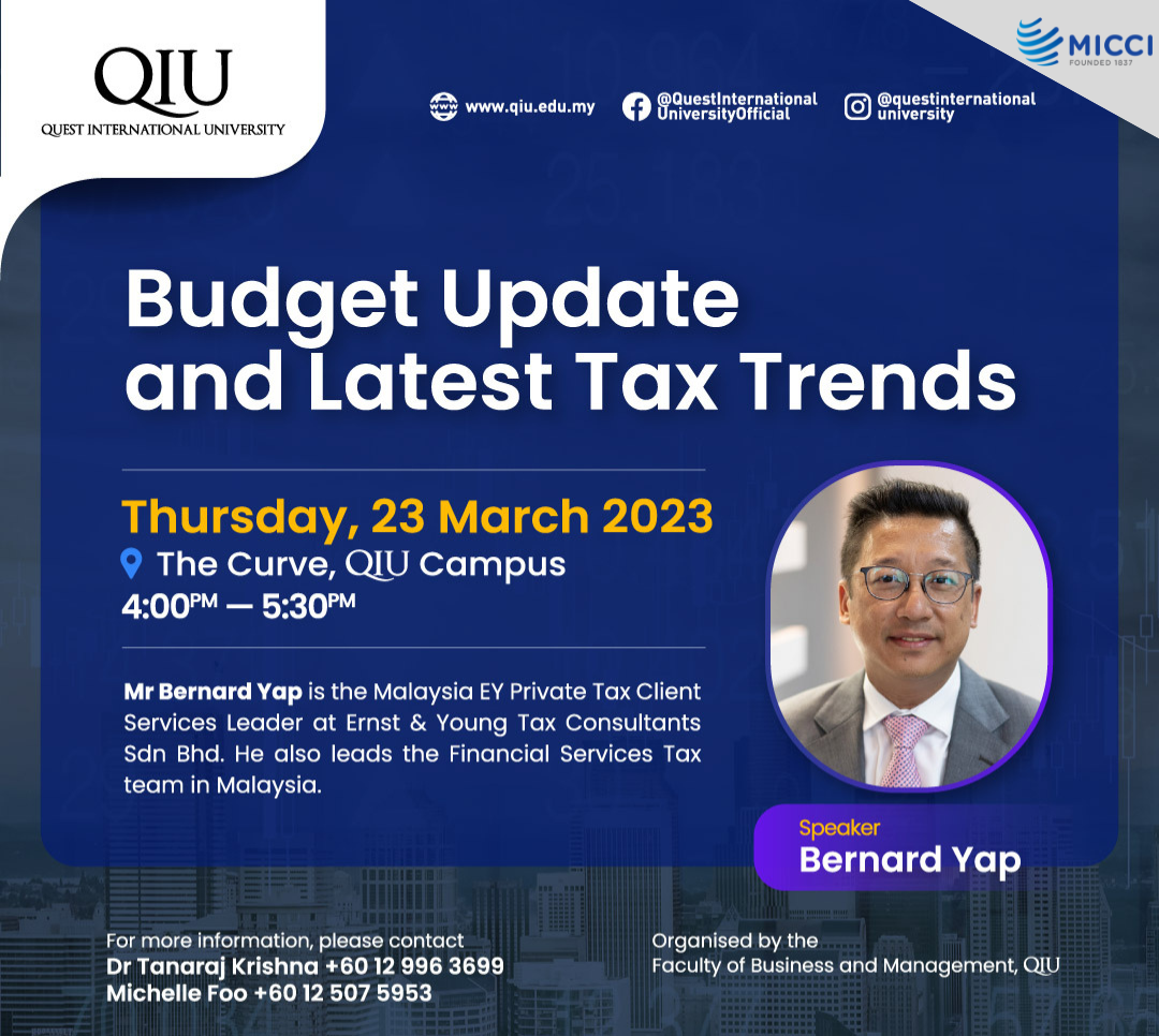 [QIU Seminar] Budget Update And Latest Tax Trends